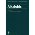 thumbnail image 1 of Molecular Methods of Plant Analysis Alkaloids, Book 15, (Paperback), 1 of 1
