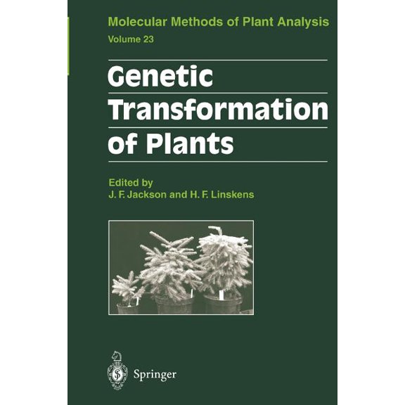 Molecular Methods of Plant Analysis Genetic Transformation of Plants, Book 23, (Paperback)