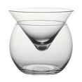 thumbnail image 1 of Molecular Mixology Interlayer for Triangle Cocktail Iced Crystal Wine Glass Cone Martini Globular Set Bartender Special Drinking Cup, 1 of 18