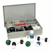Molecular Model Set 65 Atoms 220 Pieces, Large Pieces, Case Included - Eisco Labs