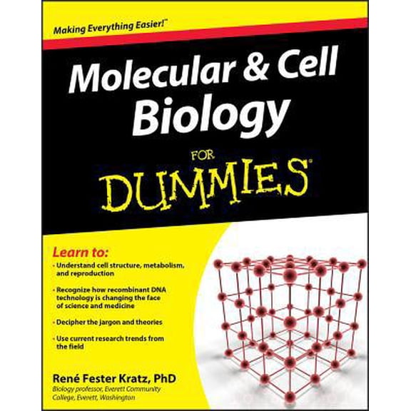 Pre-Owned Molecular and Cell Biology for Dummies (Paperback) 0470430664 9780470430668