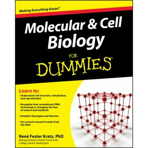 Pre-Owned Molecular and Cell Biology for Dummies (Paperback) 0470430664 9780470430668