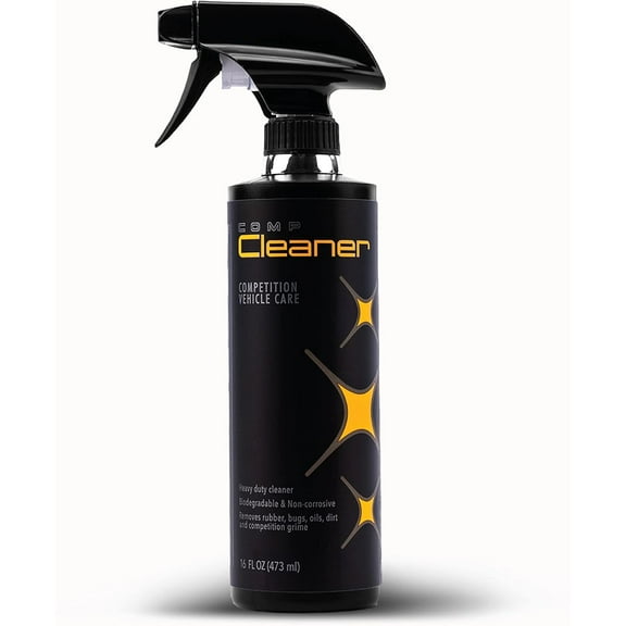 Molecule Competition Cleaner, Spray on and wipe off solution, Heavy Duty Cleaner, Removes Rubber Marks, Oils, and Dirt, 16 Ounces