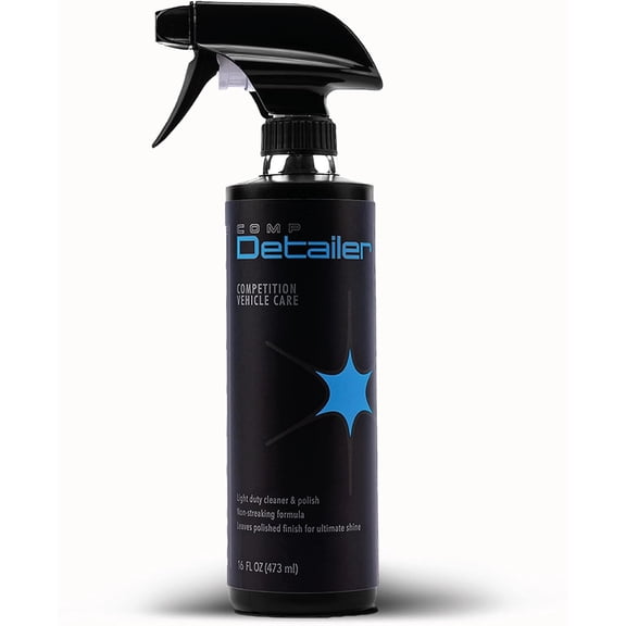 Molecule Competition Detailer | Instant Car Shine Spray for Detailing Kits | Cleans & Polishes Auto Surfaces | Resists Dirt Buildup | Car Accessories Safe | 16 oz (6 Pack)