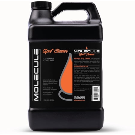 Molecule Spot Cleaner, Performance Apparel Care, Race Suits, Removes Tough Spots and Stains, 4 Gallons