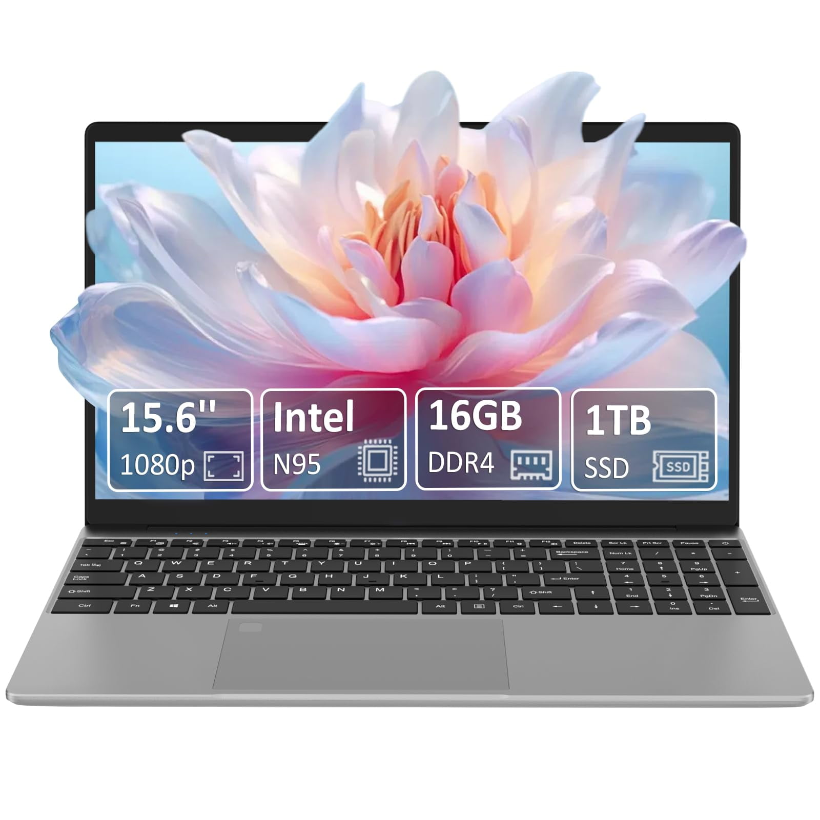 Molegar 15.6 inch Laptop Computer 16GB RAM 1TB, Laptop for Students