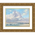 thumbnail image 1 of Molenaar, Pieter 32x25 Gold Ornate Wood Framed with Double Matting Museum Art Print Titled - Pacific Coast, 1 of 4