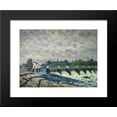 thumbnail image 1 of Molesey Weir at Hampton Court Morning 20x24 Framed Art Print by Alfred Sisley, 1 of 2