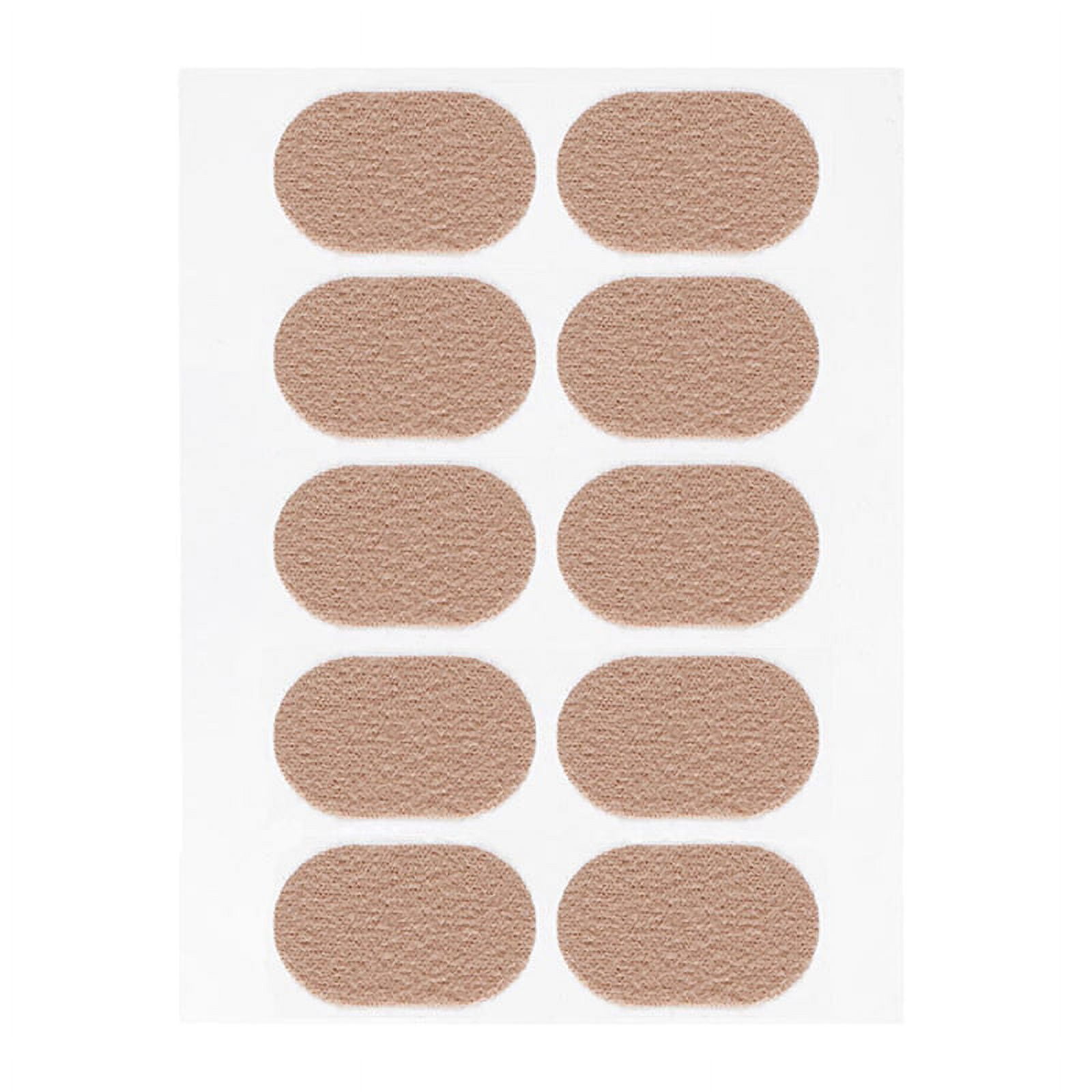 Moleskin Blister Pads Callus Cushions & Heel Stickers, 5 Pairs