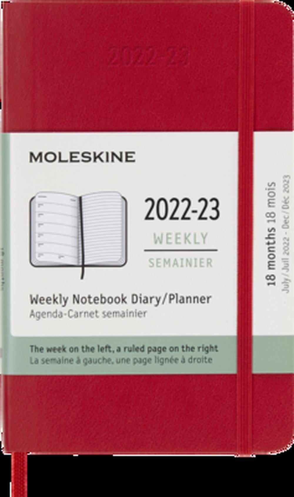 Moleskine 2023 18month Weekly Pocket Sof