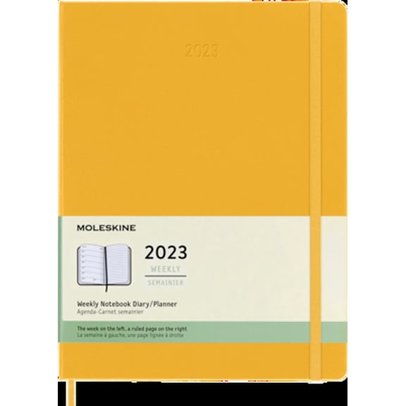 Moleskine 2023 12month Weekly Extra Larg