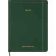 thumbnail image 1 of Moleskine 2025 13-Month Essential Planner, Soft Cover, Weekly Vertical, XXL (8.5" x 11"), Myrtle Green, 1 of 11