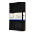Moleskine Art Plus Sketchbook, Large, Plain, Black, Hard Cover (5 x 8.