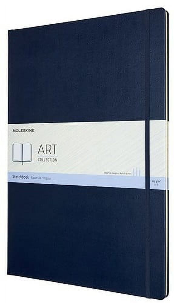 Moleskine Art Sketchbook, A3, Sapphire Blue, Hard Cover (11.75 x 16.5
