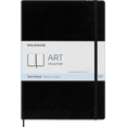 thumbnail image 1 of Moleskine Art Sketchbook, Hard Cover, A4 (12" x 8.5"), Black, 1 of 5