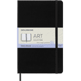 thumbnail image 1 of Moleskine Art Sketchbook, Hard Cover, Large (5" x 8.25"), Plain, Black, 1 of 5