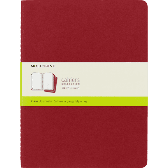 Moleskine Cahier Extralarge Plain Journal