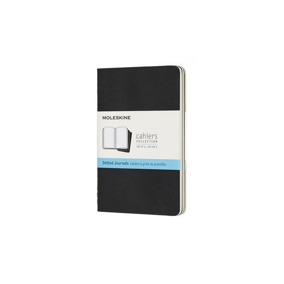 Moleskine Cahier Journal, Pocket, Dotted, Black (3.5 X 5.5) (Other)