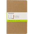 thumbnail image 1 of Moleskine Cahier Journals (Set of 3), Large (5" x 8.25"), Plain, Kraft Brown, 1 of 5
