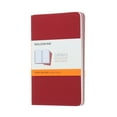 thumbnail image 1 of Moleskine Cahier Pocket Journal, 3.5" x 5.5", Ruled, Cranberry Red, 1 of 5