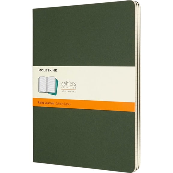 Moleskine Cahier Ruled Journal XL