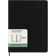 thumbnail image 1 of Moleskine Classic 12 Month 2025 Weekly Planner, Soft Cover, XL (7.5" x 9.75"), Black, 144 Pages, 1 of 7