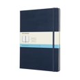 Moleskine Classic Notebook, Extra Large, Dotted, Blue Sapphire, Hard Cover (7.5 X 9.75) (Other