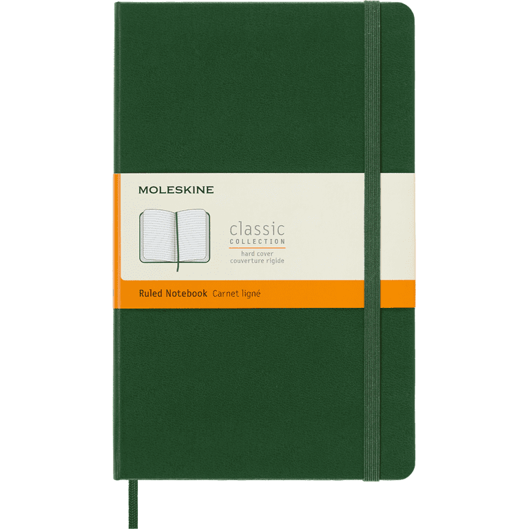 Moleskine Classic Notebook, Hard Cover, Ruled, Large (5