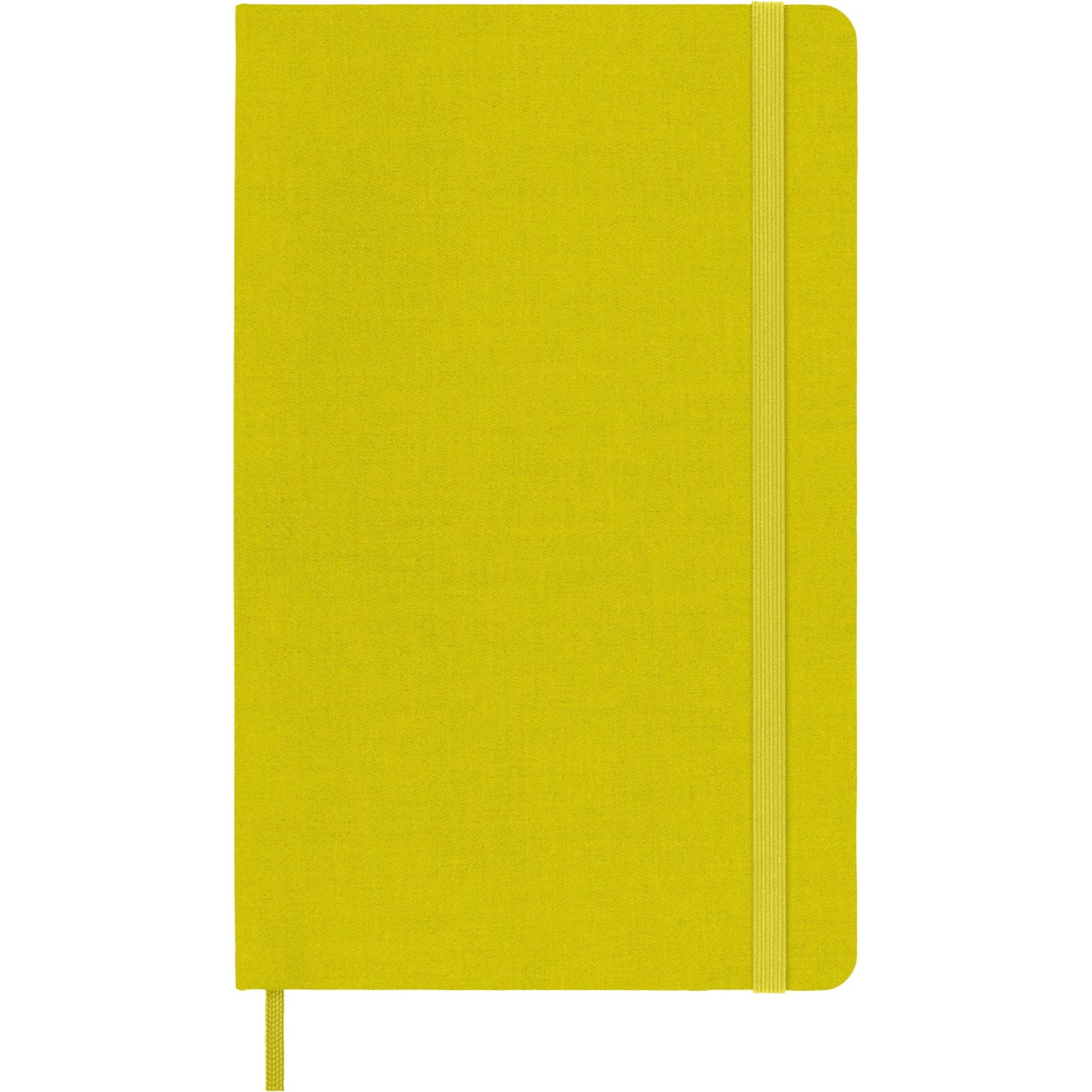 Wide Record Hardcover Lined Notebook, 06 Golden Yellow