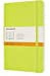 Moleskine Classic Notebook, Soft Cover, Large (5" x 8.25") Ruled/Lined, Lemon Green, 192 Pages