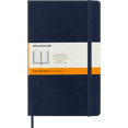 thumbnail image 1 of Moleskine Classic Notebook, Soft Cover, Large (5" x 8.25"), Ruled, Sapphire Blue, 1 of 7