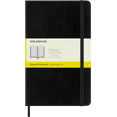 thumbnail image 1 of Moleskine Classic Notebook, Soft Cover, Large (5" x 8.25"), Squared, Black,, 1 of 7