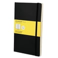 thumbnail image 1 of Moleskine Classic Softcover Notebook, Squared, 8 1/4 x 5, Black Cover, 192 Sheets -HBGMSL15, 1 of 2