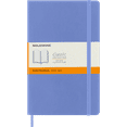 thumbnail image 1 of Moleskine Classic&nbsp; Notebook, Soft Cover, Large (5" x 8.25"), Ruled, Hydrangea Blue, 1 of 7