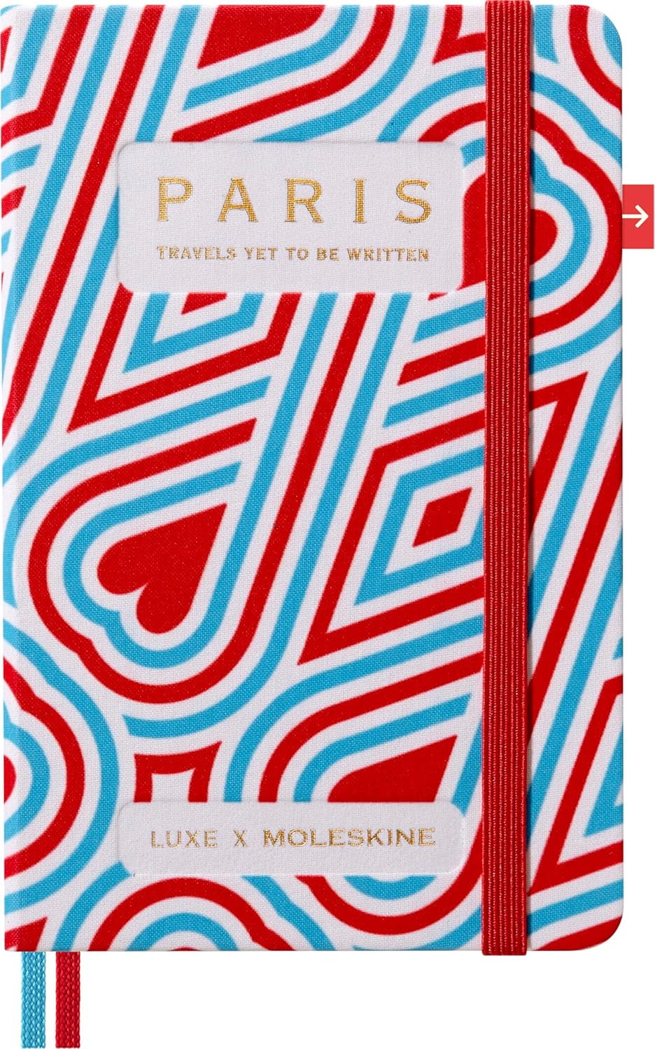 Moleskine LUXE x Paris City Travel Guide Notebook, Pocket (3.5" x 5.5"), 112 pages