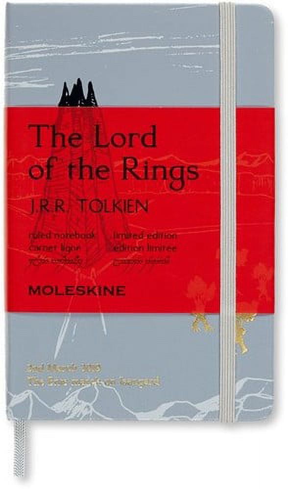 Moleskine Limited Edition Notebook Lord Of The Rings Isengard, Pocket, Ruled, Hard Cover (3.5 x