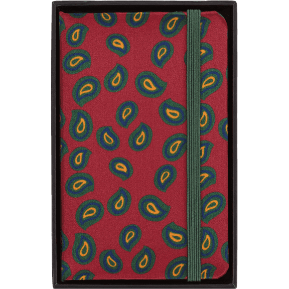 Moleskine Limited Edition Professional Silk Notebook, Hard Cover, XS (2.5" x 4.25"), Plain, Bordeaux, 176 Pages