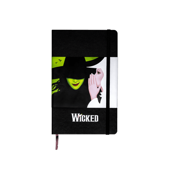 Moleskine Limited Edition Wicked 20th Anniversary Notebook, Hard Cover, Large (5" x 8.25"), Ruled, Black, 240 Pages