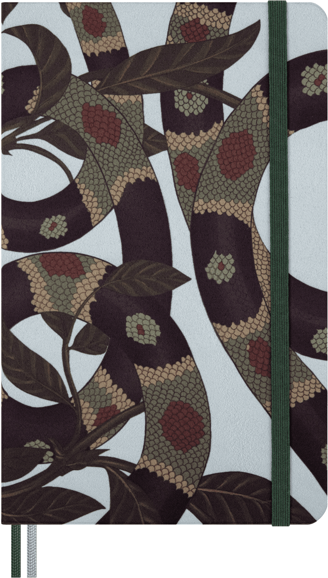 Moleskine Limited Edition Year of the Snake 2025 Notebook, Hard Cover, Large (5" x 8.25"), Ruled, Leaves, 176 pages