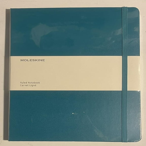 Moleskine Ruled Notebook, Turquoise