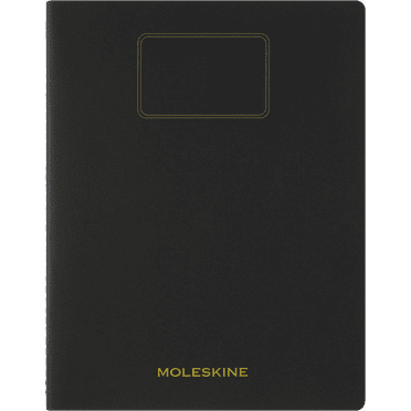 Moleskine Student Cahier Journal, Soft Cover, Plain, XXL (8.5" x 11"), Black