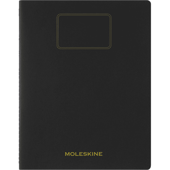 Moleskine Student Cahier Journal, Soft Cover, Ruled, XXL (8.5" x 11"), Black