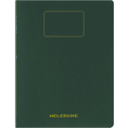 Moleskine Student Cahier Journal, Soft Cover, Ruled, XXL (8.5" x 11"), Myrtle Green