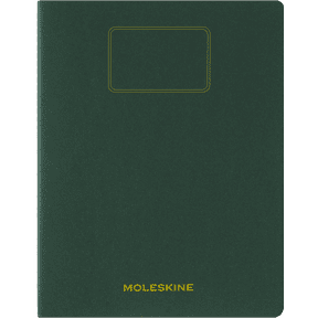 Moleskine Student Cahier Journal, Soft Cover, Ruled, XXL (8.5" x 11"), Myrtle Green