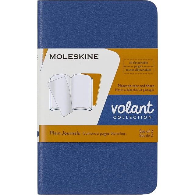 Moleskine Volant Journal, Soft Cover, XS (2.5" x 4") Plain/Blank