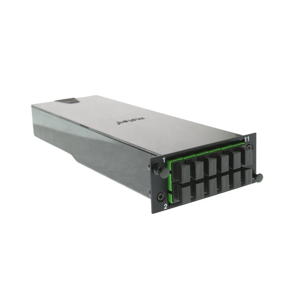 Molex AFR-00406 Duplex Modular Splice Casette, SC/APC, 12-Fiber, Single-Mode OS1