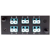Molex MLCDLC12OM3 12-Fiber LC Duplex Modlink Plug & Play Mini Cassette