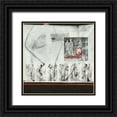 thumbnail image 1 of Molfenter, Erika 20x20 Black Ornate Wood Framed with Double Matting Museum Art Print Titled - Aufstellung I, 1 of 4