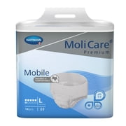 MoliCare Mobile Absorbent Underwear, Large BG/14