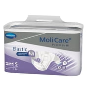 MoliCare Premium Elastic High Absorbency Incontinence Briefs, Small CS/78